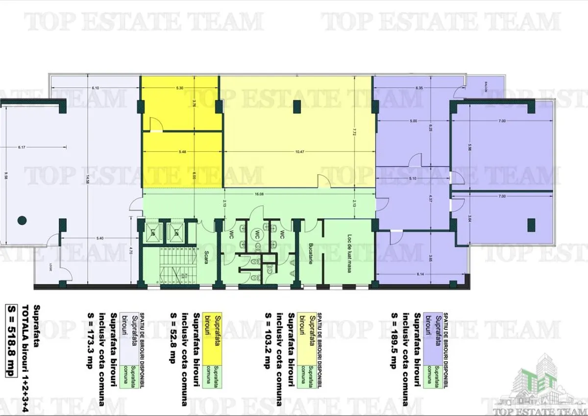 Espacio de Oficinas de 174 m² en Lujerului - foto 11