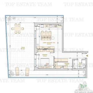 Apartamento Ultramoderno de 2 Dormitorios, Complejo Residencial Central, Obra Nueva - foto 17