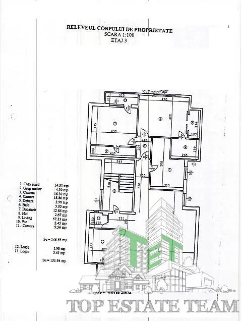 Four-Bedroom Apartment for Sale in Arcul de Triumf - foto 11