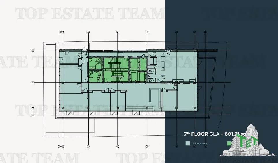 Espace de Bureau Moderne 400 m², Zone Dorobanți/Română - foto 8