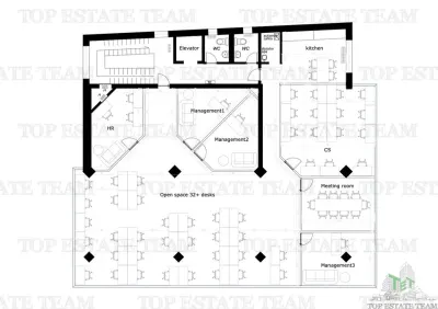 130 sqm Ground Floor Office Space at Piata Victoriei, Bucuresti - foto 12