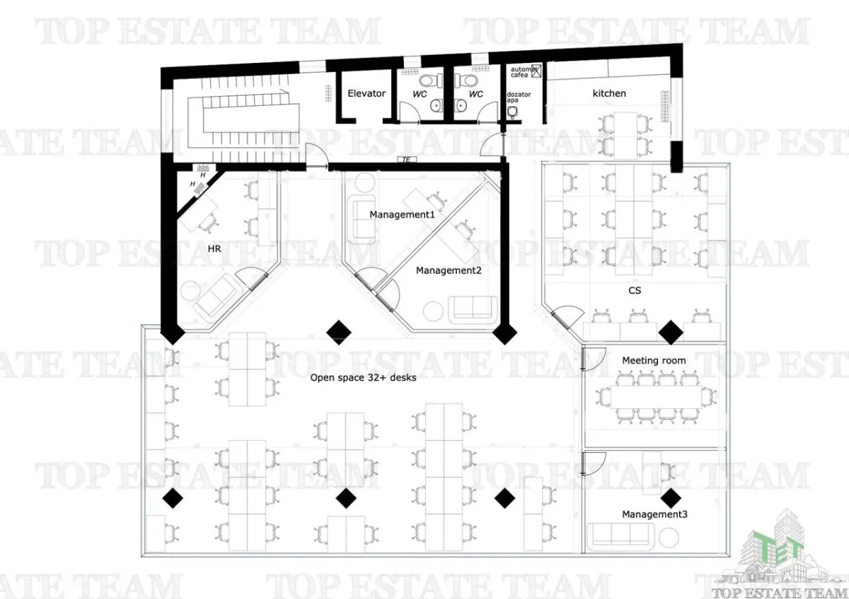 296 sqm Office Space in Piata Victoriei Area, Bucuresti - foto 12