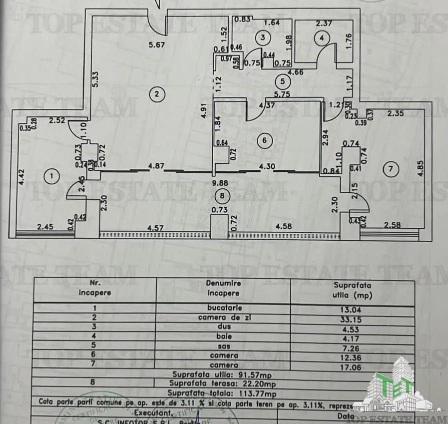 3-Bedroom Apartment - Central Brăila - For Sale - foto 18
