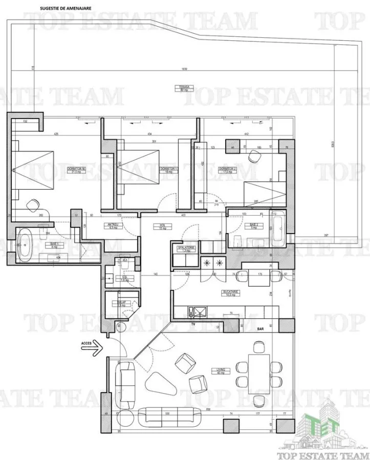 4-Room Office/Apartment with Garden, Cismigiu District - foto 12