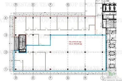 Espace de Bureau de 543 m² à Baneasa - foto 11