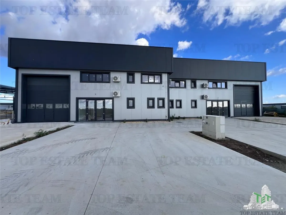 Halle Industrielle 590m² avec Bureaux, Domnesti, Boulevard de Ceinture Bucarest - foto 1