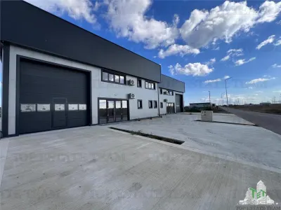 Halle Industrielle 590m² avec Bureaux, Domnesti, Boulevard de Ceinture Bucarest - foto 2