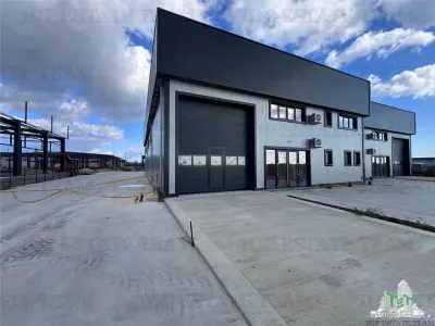 Industrial Hall 590 sqm with Office Space, Domnesti, Bucharest Ring Road - foto 3