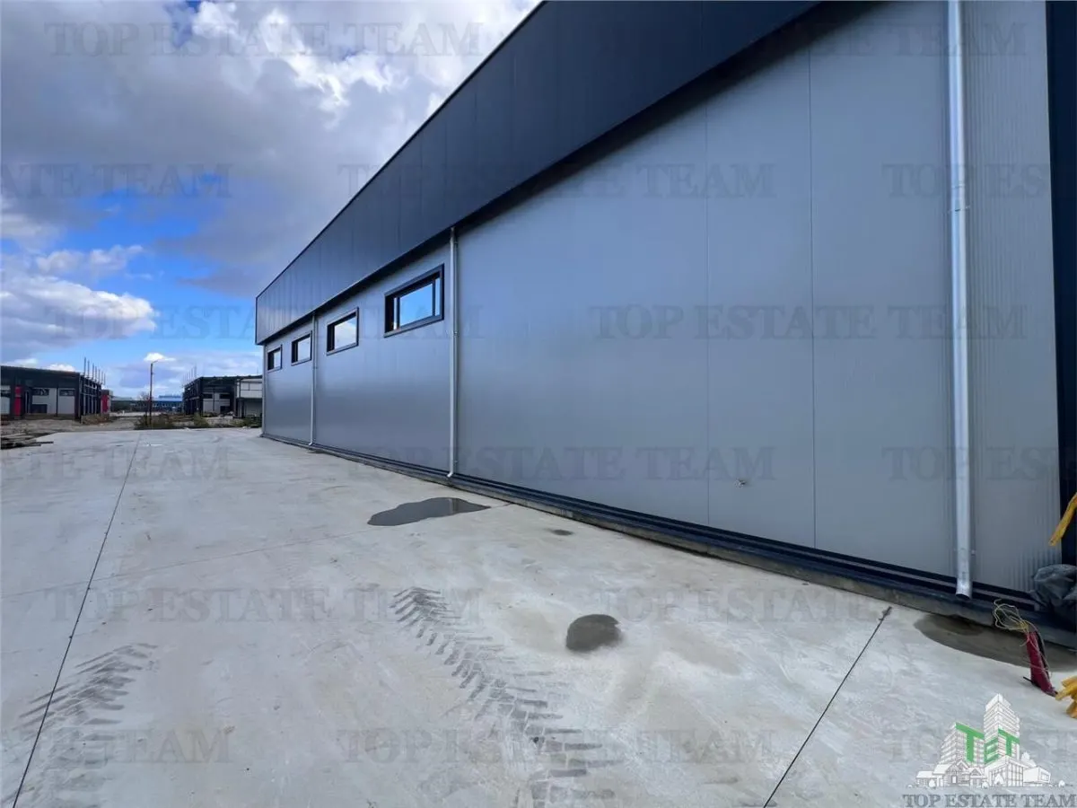 Industrial Hall 590 sqm with Office Space, Domnesti, Bucharest Ring Road - foto 5