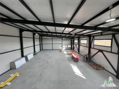 Industrial Hall 590 sqm with Office Space, Domnesti, Bucharest Ring Road - foto 7