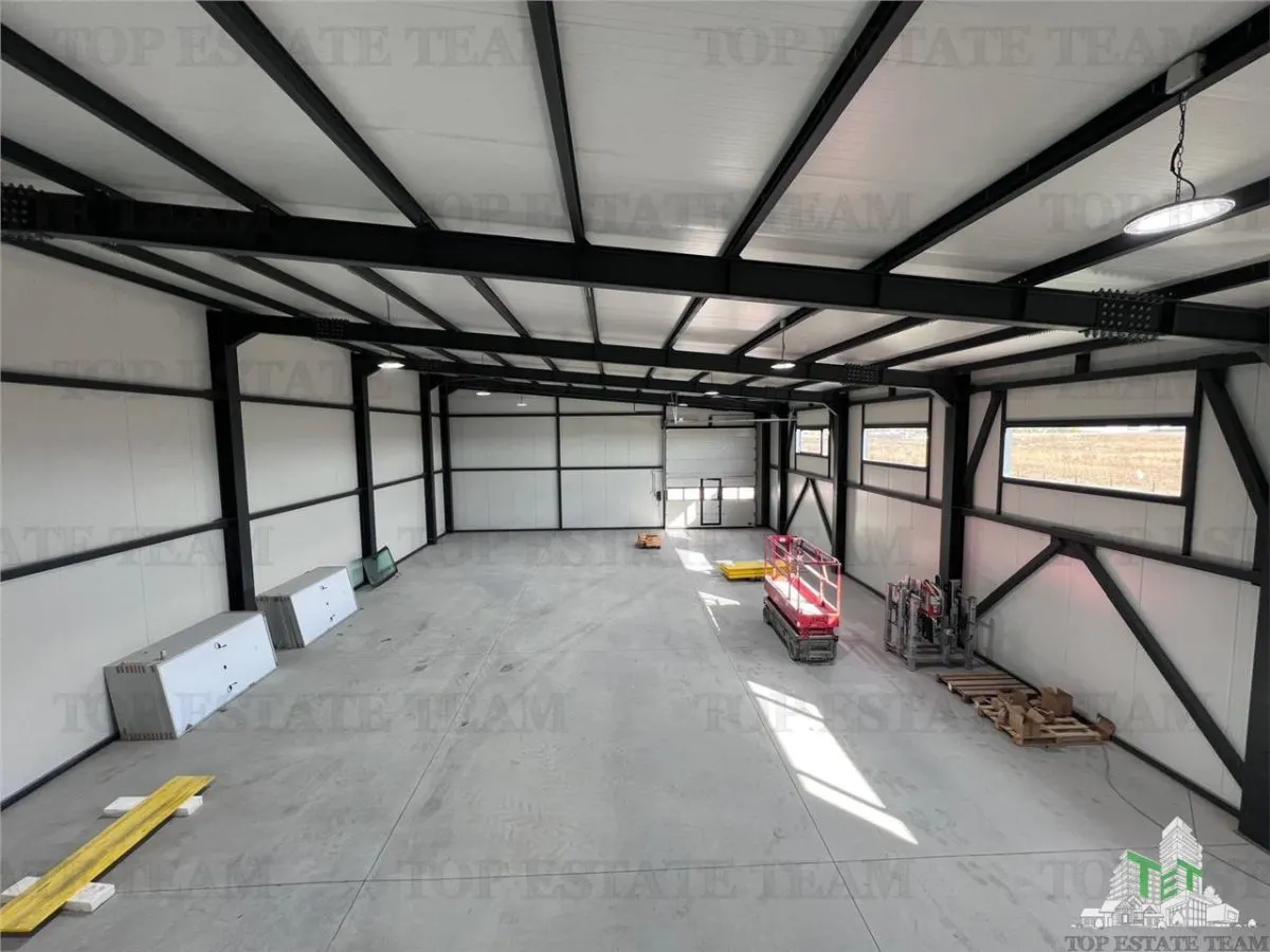 Industrial Hall 590 sqm with Office Space, Domnesti, Bucharest Ring Road - foto 7