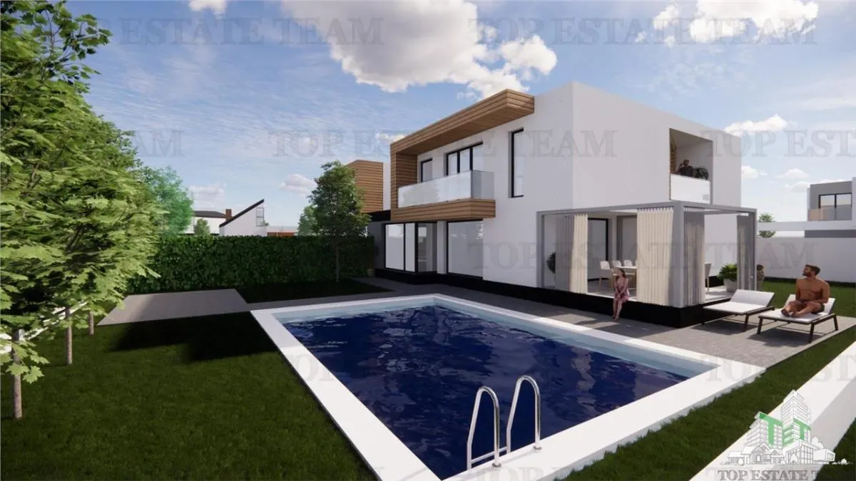 Premium Villa with Garage and Swimming Pool in Tunari - foto 1