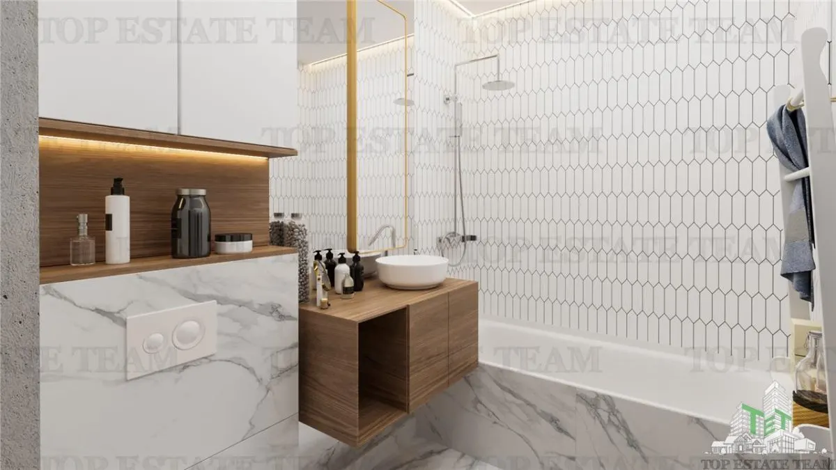 Appartement 2 Chambres dans Immeuble Neuf Moderne, 62 m² + Balcon, à 15 min du Palais du Parlement - foto 16
