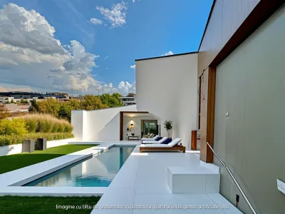 Villa de lujo con garaje en planta baja y piscina en complejo privado, Bulevardul Pipera - foto 2