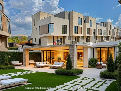Villa de lujo con garaje en planta baja y piscina en complejo privado, Bulevardul Pipera - foto 3