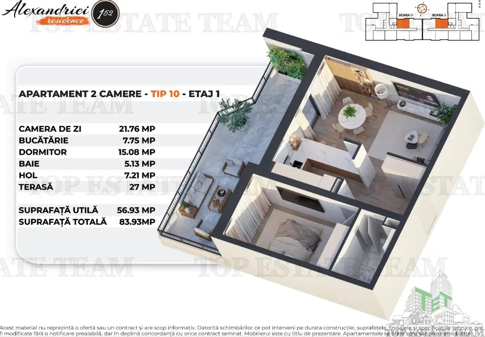 2-Bedroom Apartment with 27 sqm Terrace, Rahova, Bucharest - foto 7