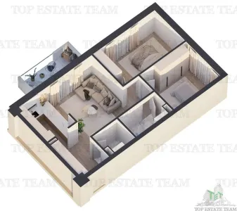 3-Bedroom Apartment, Modern Building, Premium Finishes, Rahova, 15 mins Parliament Palace - foto 14
