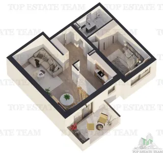 Appartement 2 Chambres Spacieux 63 sqm + Balcon, Neuf, Secteur 5 - foto 3