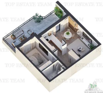 2-Bedroom Apartment with 27sqm Terrace, New Building, Rahova, Sector 5 - foto 4