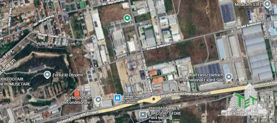 Terrain pour Développement avec Plan d'Urbanisme Approuvé, Otopeni - foto 1