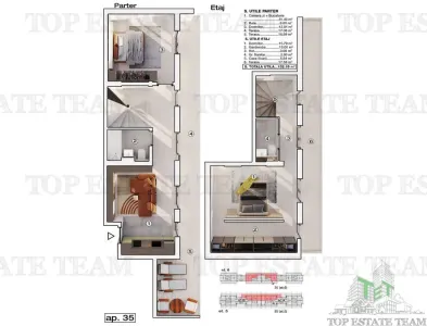 Modern 3-Bedroom Penthouse with Underfloor Heating, Bragadiru - Bragadiru