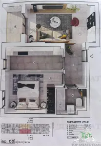 Appartement Moderne 2 Chambres avec Chauffage par le Sol, Parking Couvert, Bragadiru - foto 2