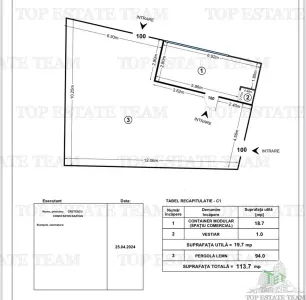 Prime Commercial Land 440 sqm, High-Traffic Intersection, ROSU-CHIAJNA - foto 9