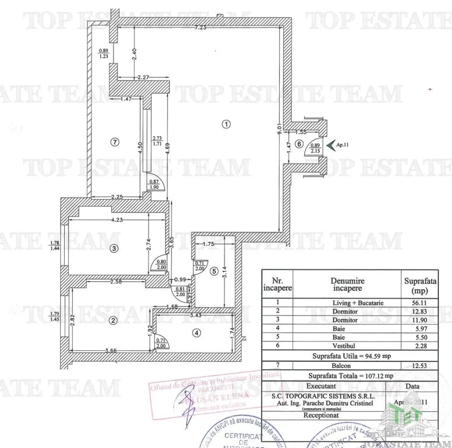 Apartamento de 3 dormitorios en alquiler, Arcul de Triumf - foto 13