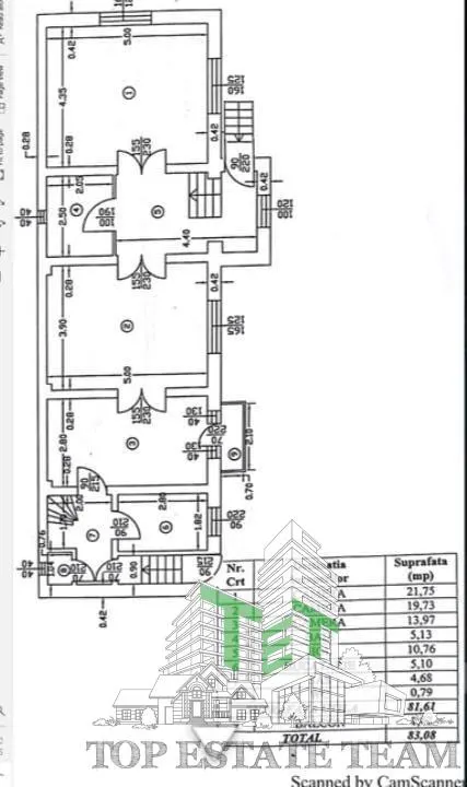 6-Room House for Rent, Commercial/Office Use, Parking, Courtyard, 170 sqm, Gara Nord - foto 22