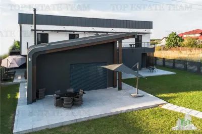 Casa Moderna de 5 Dormitorios en Corbeanca con Instalación de Piscina - foto 6