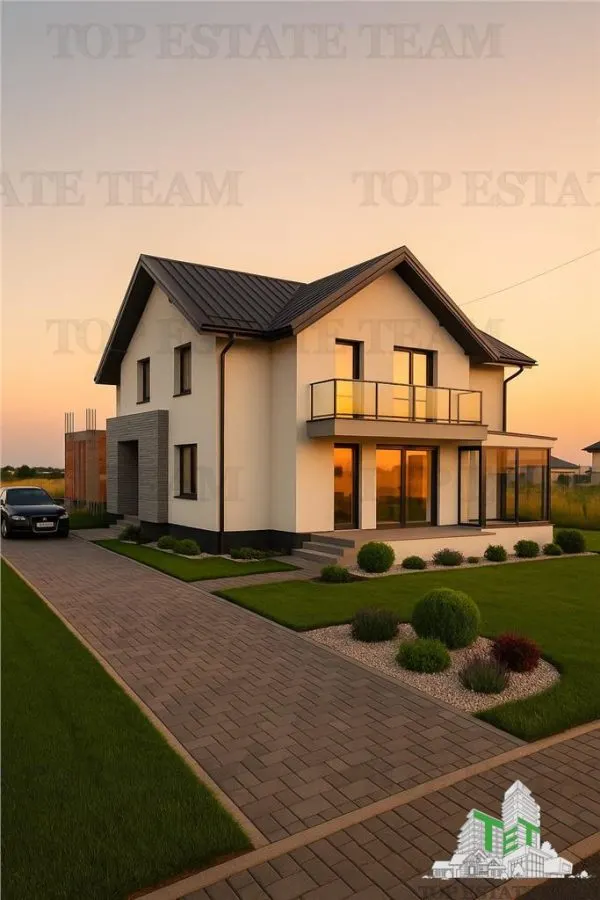 Villa Premium de 4 Dormitorios con Garaje en Ciorogarla - foto 4