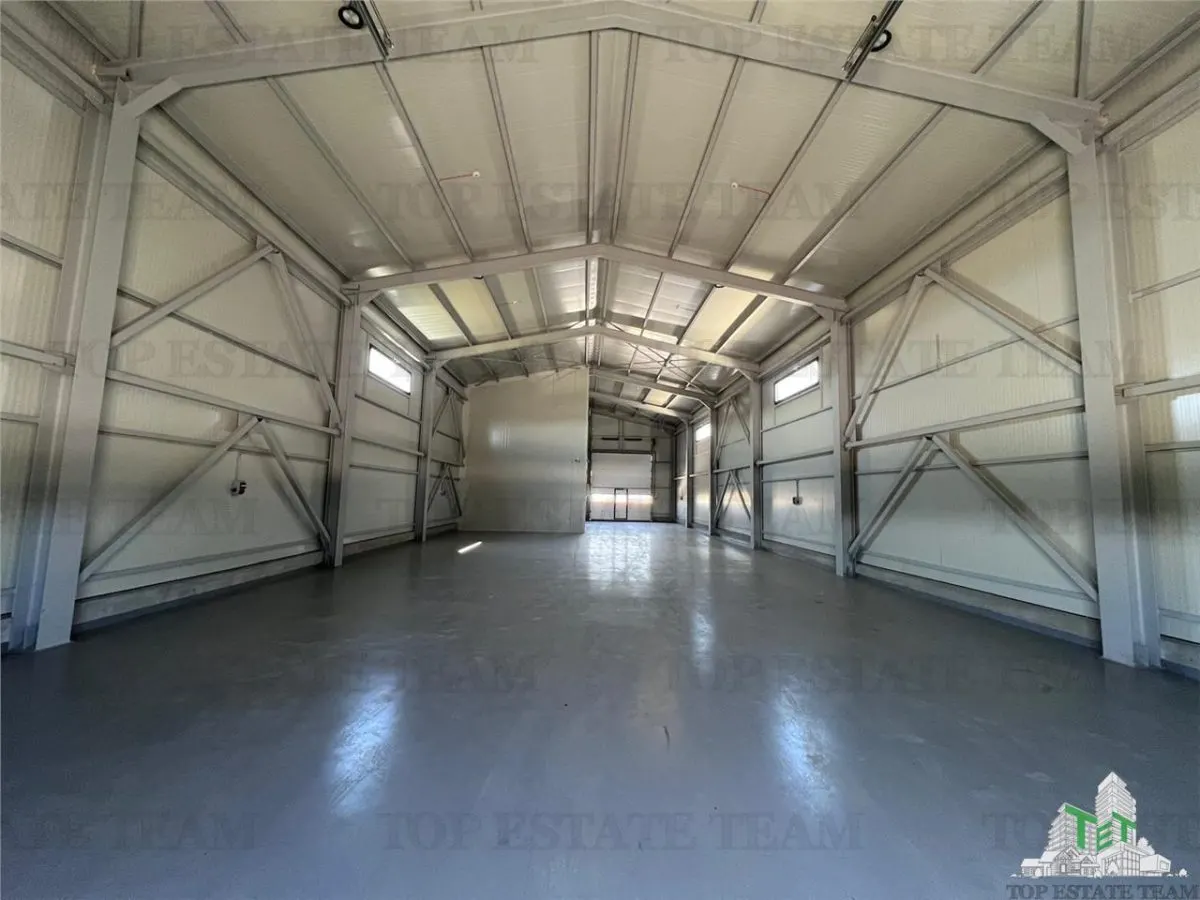 Halle Industrielle, 1.024 m² Terrain, 421 m² Utiles, Panneaux Solaires 46kW, Domnești - foto 13