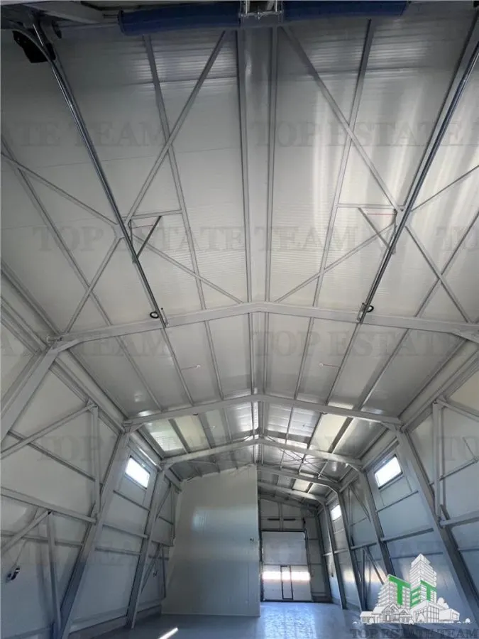 Halle Industrielle, 1.024 m² Terrain, 421 m² Utiles, Panneaux Solaires 46kW, Domnești - foto 14