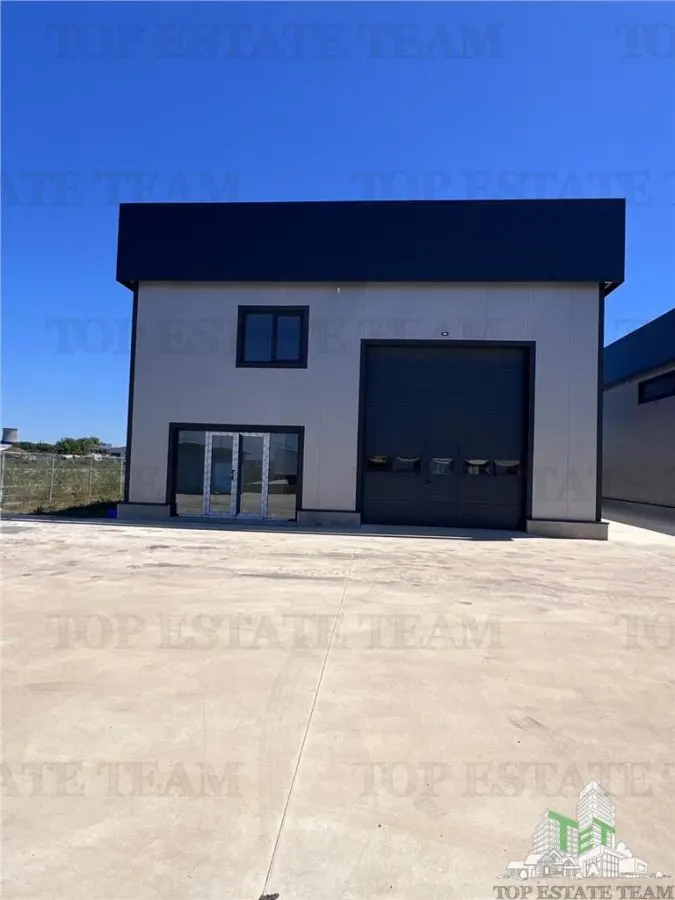 Halle Industrielle, 1.024 m² Terrain, 421 m² Utiles, Panneaux Solaires 46kW, Domnești - foto 6
