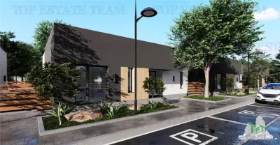 Villa Estilo Mediterráneo Moderna, 4 Dormitorios, Parcela 400m², Domneşti, Ilfov - foto 2