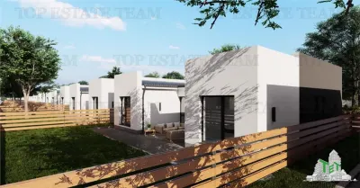 Villa Estilo Mediterráneo Moderna, 4 Dormitorios, Parcela 400m², Domneşti, Ilfov - foto 4