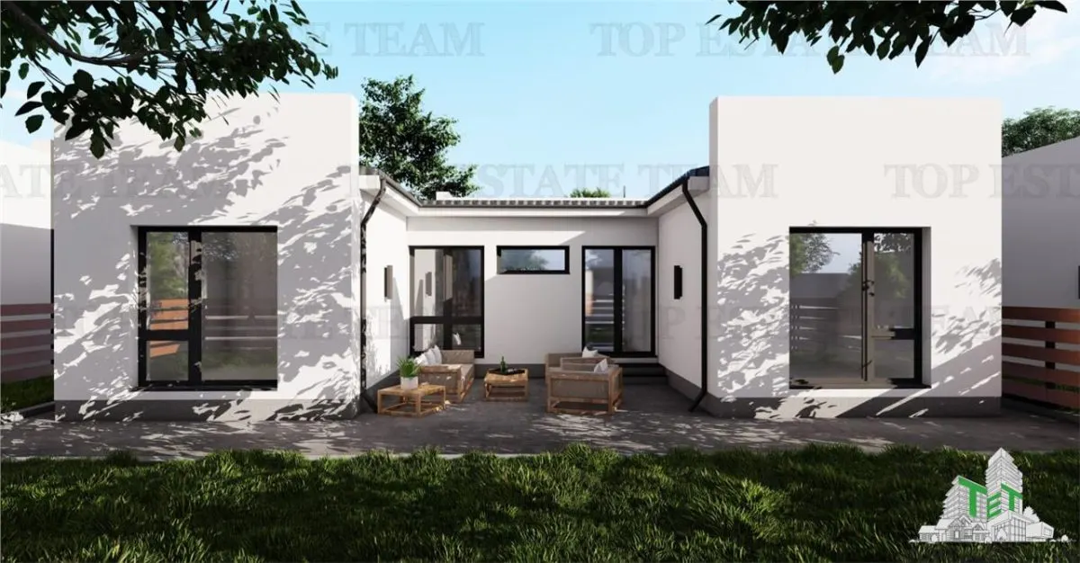 Villa Estilo Mediterráneo Moderna, 4 Dormitorios, Parcela 400m², Domneşti, Ilfov - foto 8