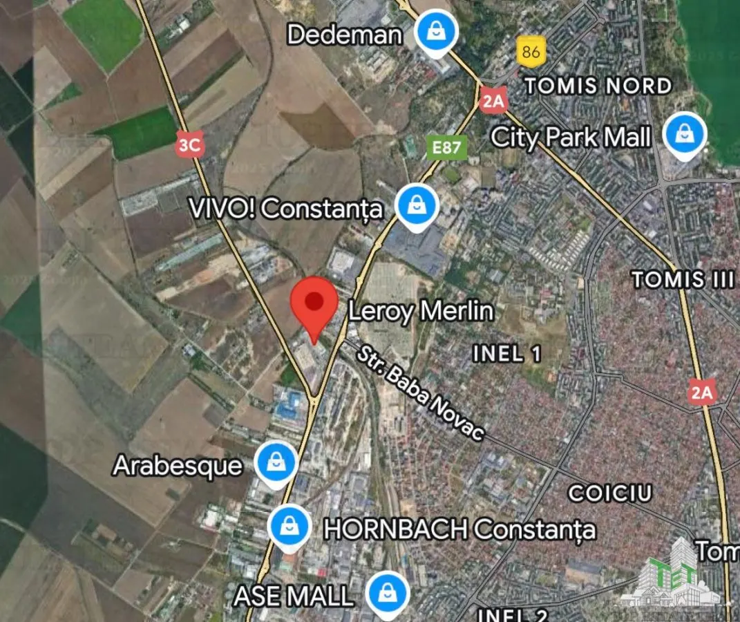 Agricultural Land for Sale 4,300 sqm (P+10) Constanța, Aurel Vlaicu - foto 2