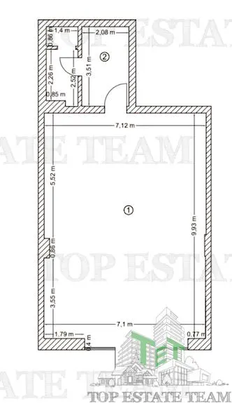 New Commercial Space 84.3 sqm – Pharmacy, Medical Practice or Retail – Viilor Area - foto 7