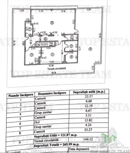 5-Bedroom Apartment, 265 sqm, Campus Area, Constanța - foto 3
