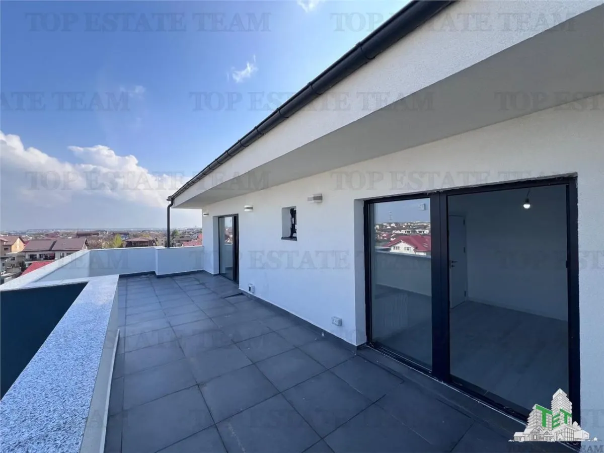 Modern 2-Bedroom Apartment, Bragadiru – Generous Terrace, Balcony & Panoramic Views - foto 1