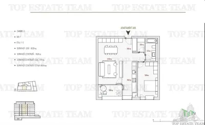 Appartement 2 Chambres, Immeuble Boutique, Bucuresti, Parcul Operei - foto 8
