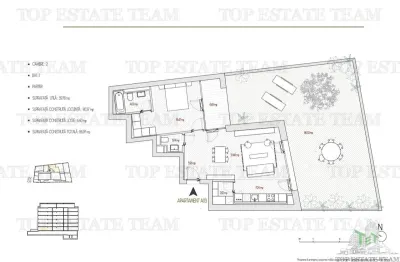 Apartamento de 2 Dormitorios con Jardín de 80 m², Edificio Boutique, Bucuresti, Parque de la Ópera - foto 10