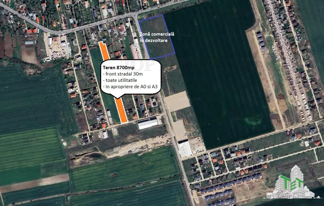 Balotesti – Serviced Development Land with Full Utilities - foto 2