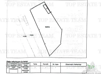 Development Land 4,500 m² Cogealac - foto 4