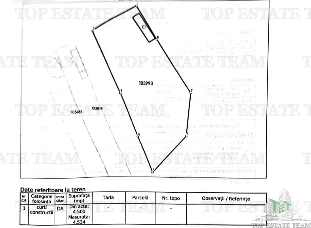 Development Land 4,500 m² Cogealac - foto 4