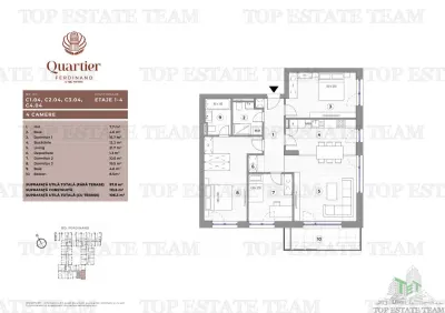 Apartamento de Cuatro Dormitorios, Bd Ferdinand - foto 3