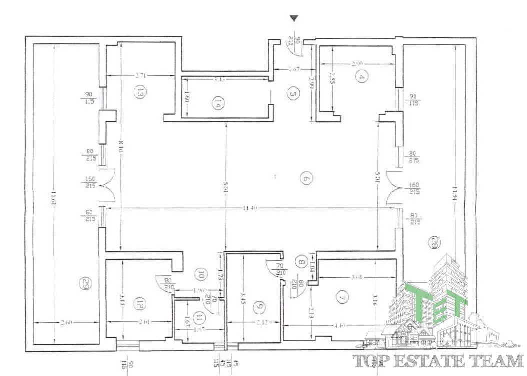 4-Bedroom Apartment with 2 Balconies, Sisesti - foto 11
