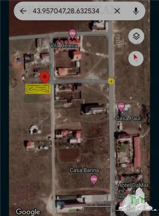 500 sqm Development Plot, Costinesti, Casa Barina Zone - foto 6