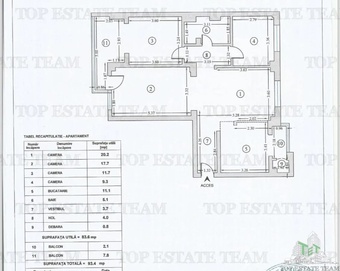 Appartement 4 Chambres | Victoriei | 2 Balcons | 94 m² - foto 12